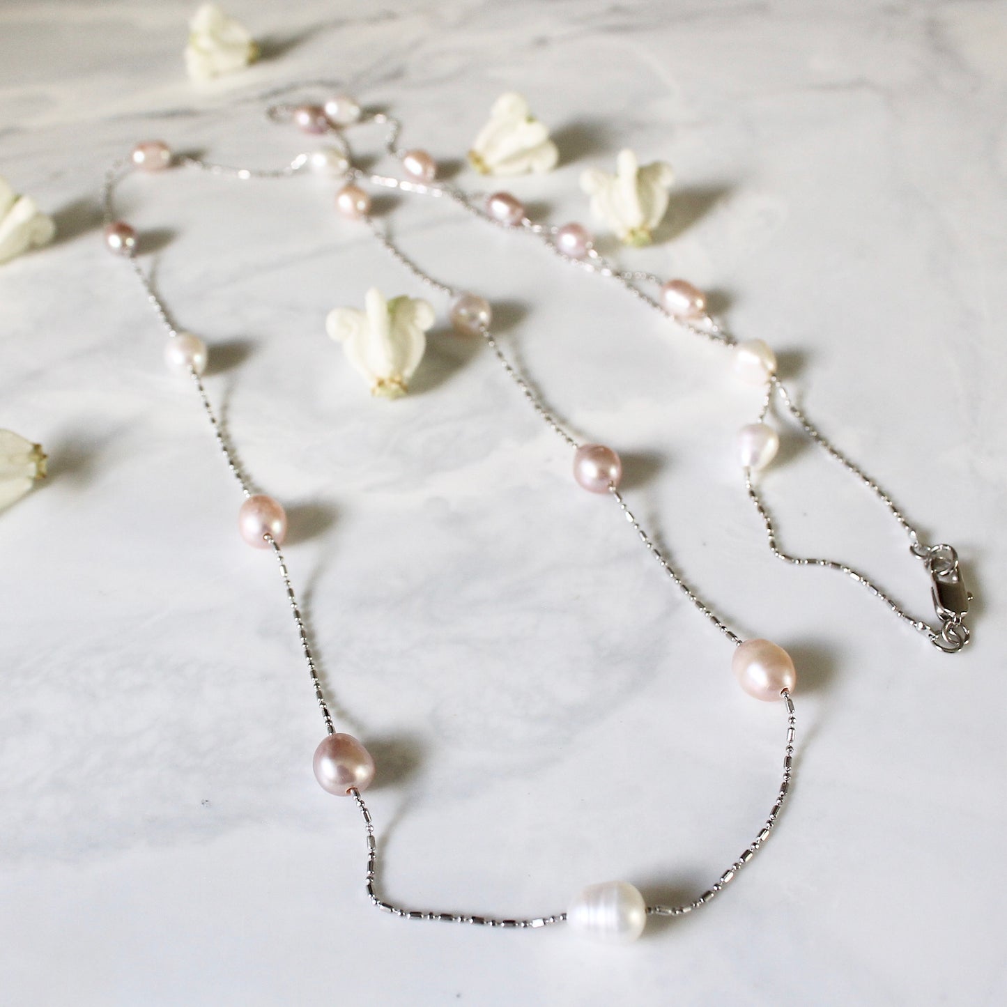 Fresh water Mix Pearl Necklace