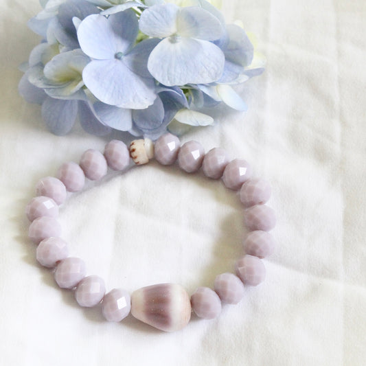 Cone Shell Stretch Bracelet