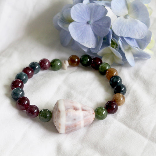 Cone Shell Stretch Bracelet