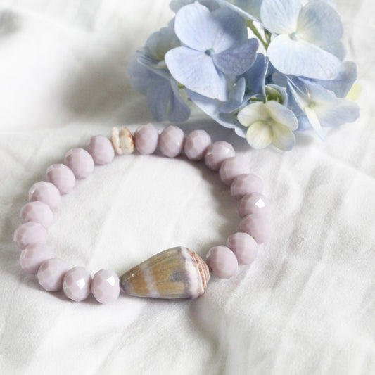 Cone Shell Stretch Bracelet