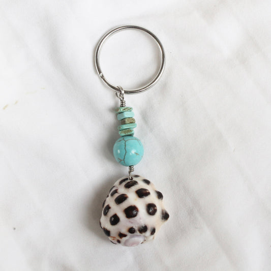 Drupe Shell Keychain
